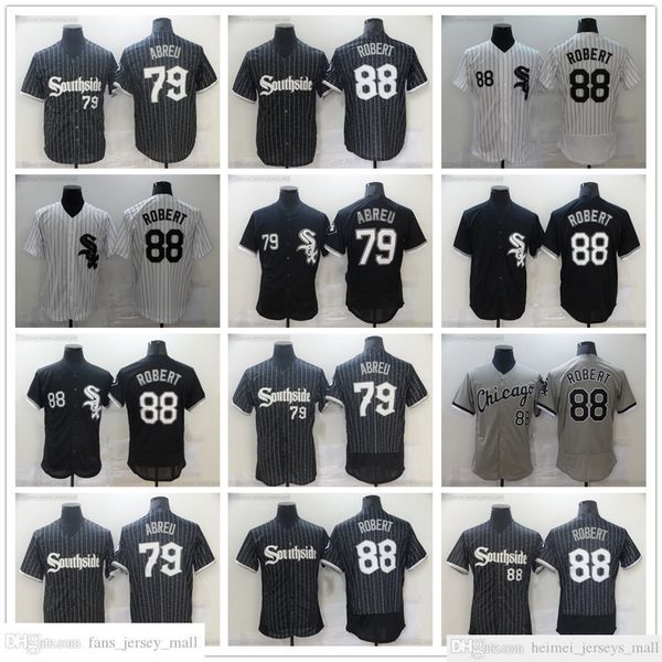 2022 news baseball jerseys 79 jose abreu 88 luis robert jersey stitched gray grey white black man size s-xxxl
2022 news baseball jerseys 79 jose abreu 88 luis robert jersey stitched gray grey white black man size s-xxxl