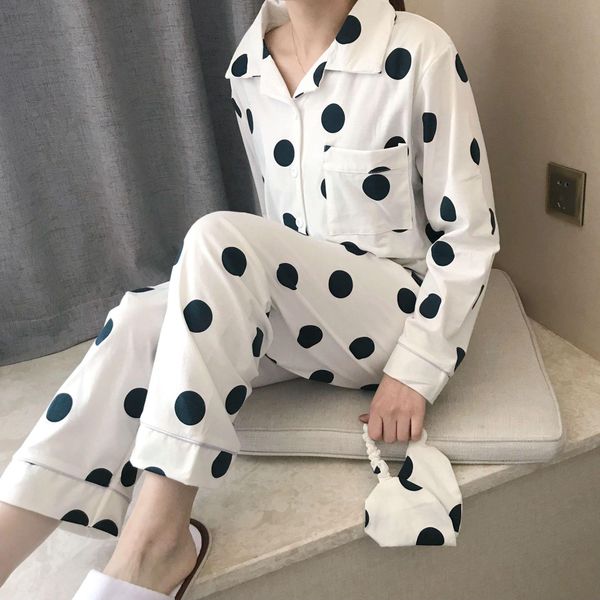 womens comfortable 100 cotton pajamas sleepwear sets girl polka dot print pyjama, Black;red
womens comfortable 100 cotton pajamas sleepwear sets girl polka dot print pyjama, Black;red
