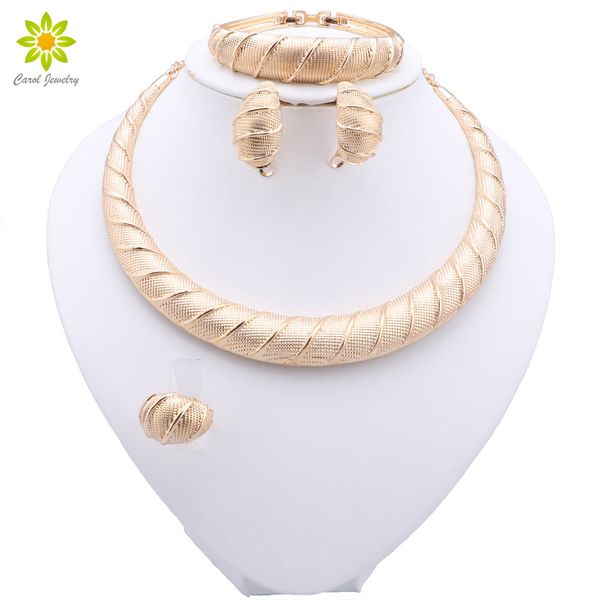 dubai african bride jewelry set for women gold plated necklace ring earrings bracelet luxury quality, Slivery;golden
dubai african bride jewelry set for women gold plated necklace ring earrings bracelet luxury quality, Slivery;golden