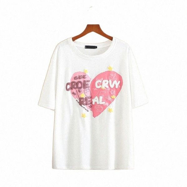 plus size t-shirt women's plus size t-shirt t shirts o-neck short sleeves knitted cotton three-dimensional printing heart pattern large, Black
plus size t-shirt women's plus size t-shirt t shirts o-neck short sleeves knitted cotton three-dimensional printing heart pattern large, Black