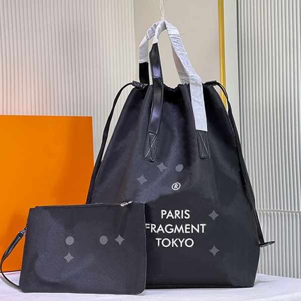 2ps drawstring handbag shopping bag cowhide trim detachable canvas purse old flower large capacity garbage bag
2ps drawstring handbag shopping bag cowhide trim detachable canvas purse old flower large capacity garbage bag