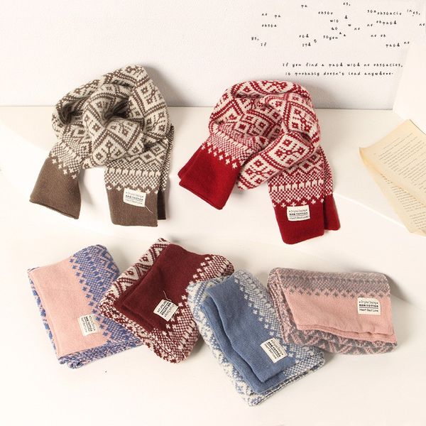 winter children scarf knitted wool scarf autumn girls warm scarves plaid neck warmer kids toddler muffler 20220902 e3, Red;brown
winter children scarf knitted wool scarf autumn girls warm scarves plaid neck warmer kids toddler muffler 20220902 e3, Red;brown