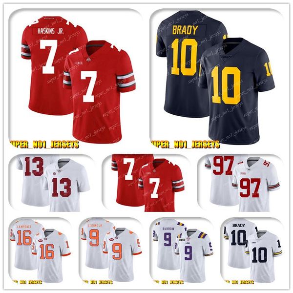 basketball football jersey ncaa 7 dwayne haskins jr 10 tom brady michigan wolverines college football jersey joe burrow a j green andy dalt, Black
basketball football jersey ncaa 7 dwayne haskins jr 10 tom brady michigan wolverines college football jersey joe burrow a j green andy dalt, Black