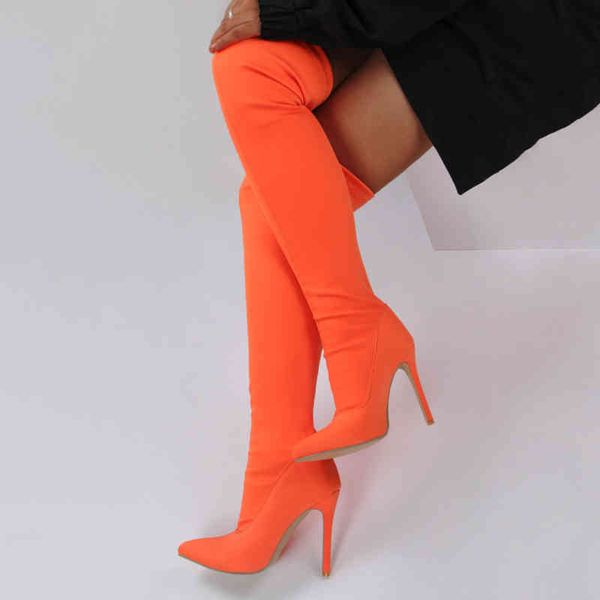 boots new knee high suede side zip women shoes stiletto heel orange over the stretch large size bota feminina 220901, Black
boots new knee high suede side zip women shoes stiletto heel orange over the stretch large size bota feminina 220901, Black