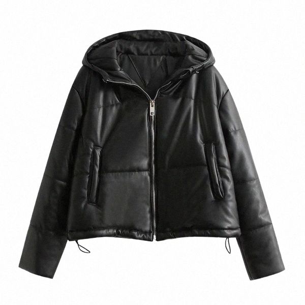 women's leather & faux leather women's leather & faux women crop jacket autumn winter hooded streetwear cotton padded coat female, Black
women's leather & faux leather women's leather & faux women crop jacket autumn winter hooded streetwear cotton padded coat female, Black