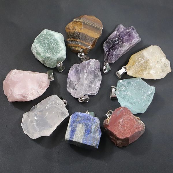 natural stone raw ore charms quartz crystal reiki irregular pendants rough diy fashion jewelry making accessories, Bronze;silver
natural stone raw ore charms quartz crystal reiki irregular pendants rough diy fashion jewelry making accessories, Bronze;silver
