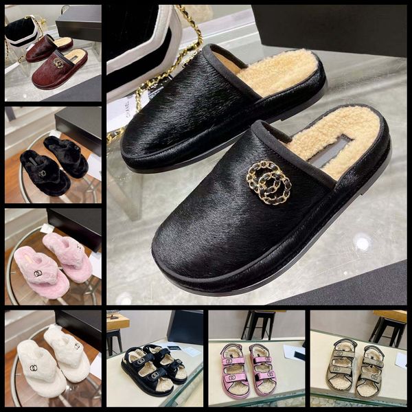 designer fur slipper luxury sandal paris brand slide flat women sandals bottom flip flop design sneakers boots by fenhongbag s174 03, Black
designer fur slipper luxury sandal paris brand slide flat women sandals bottom flip flop design sneakers boots by fenhongbag s174 03, Black