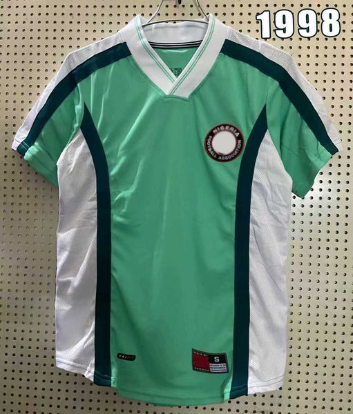 1998 retro soccer jersey 98 kanu oliseh finidi yekini babangida west africa national team classic vintage football shirt, Gray
1998 retro soccer jersey 98 kanu oliseh finidi yekini babangida west africa national team classic vintage football shirt, Gray