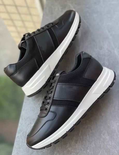 excellent quality sneakers shoes men re-nylon technical fabric runner sport famous man rubber lug sole party wedding trainers eu46, Black
excellent quality sneakers shoes men re-nylon technical fabric runner sport famous man rubber lug sole party wedding trainers eu46, Black