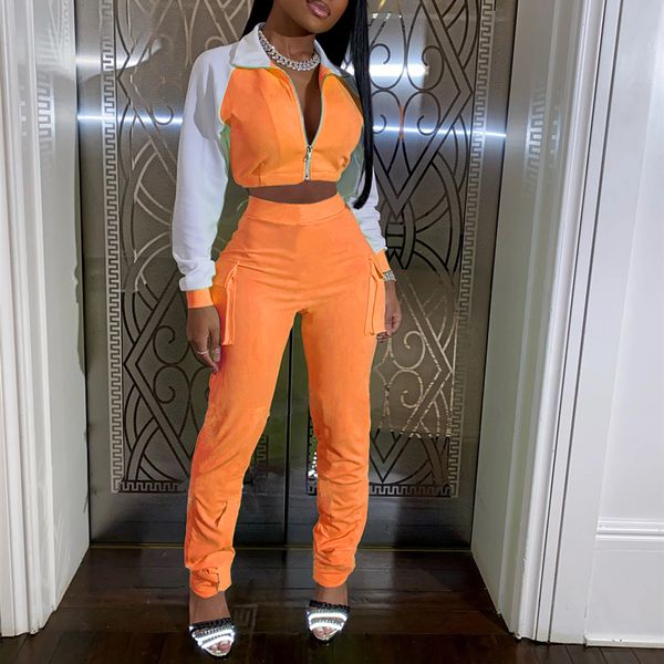 women's two piece pants fashion luminous strip patchwork 2 piece set women tracksuit streetwear long sleeve zipper cropped jacket jogge, White
women's two piece pants fashion luminous strip patchwork 2 piece set women tracksuit streetwear long sleeve zipper cropped jacket jogge, White