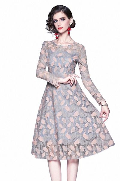 casual dresses elegant designer women dress autumn winter ladies lace lady slim wedding party robe vintage casual dresses vestidos 03yu#, Black;gray
casual dresses elegant designer women dress autumn winter ladies lace lady slim wedding party robe vintage casual dresses vestidos 03yu#, Black;gray