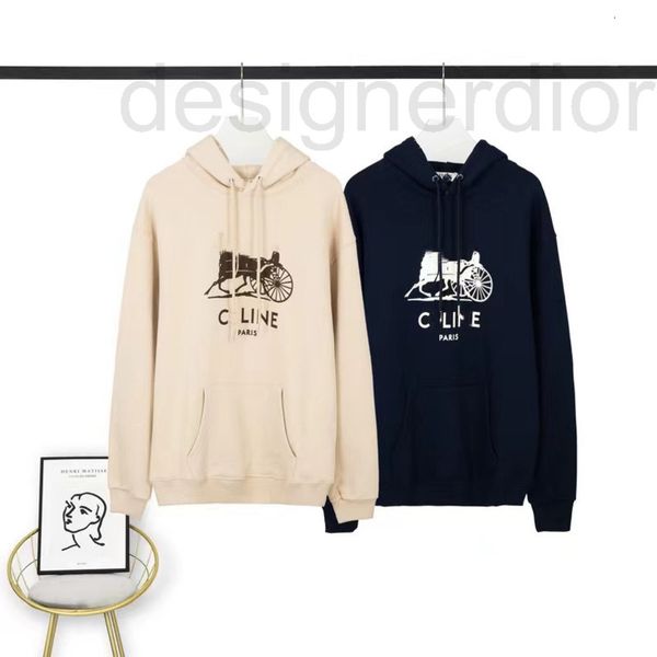 men's hoodies & sweatshirts designer high version early autumn new cel classic basic horse drawn carriage printed men's and women&, Black
men's hoodies & sweatshirts designer high version early autumn new cel classic basic horse drawn carriage printed men's and women&, Black