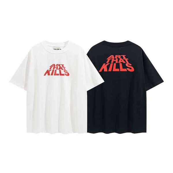 t shirts dept mens designer galleryes casual trendy art kills print double yarn cotton short sleeve hip pop high street oversize shirts, White;black
t shirts dept mens designer galleryes casual trendy art kills print double yarn cotton short sleeve hip pop high street oversize shirts, White;black
