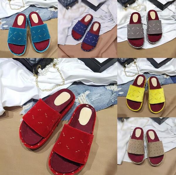autumn thick bottom slippers embroidered women sandal shoes cotton platform fashion slipper letter velour mules lady designer sandals outdoo, Black
autumn thick bottom slippers embroidered women sandal shoes cotton platform fashion slipper letter velour mules lady designer sandals outdoo, Black