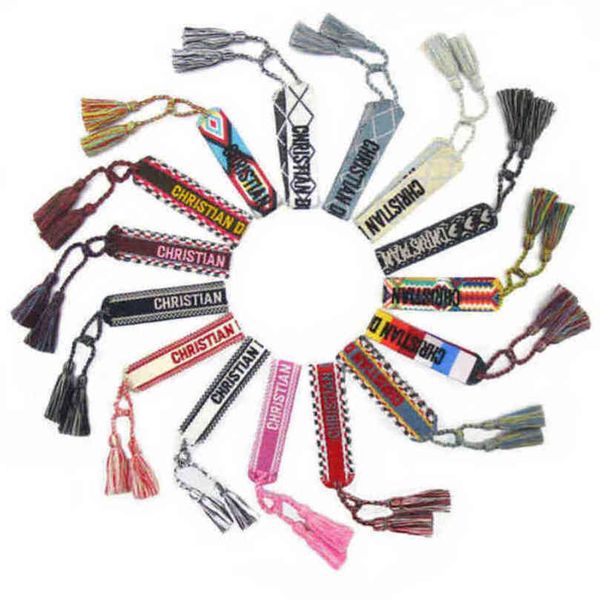 fashion brand bracelets woven friendship for womens handmade braided luxury bracelet designers with tassel print embroidery mens jewelry ban, Golden;silver
fashion brand bracelets woven friendship for womens handmade braided luxury bracelet designers with tassel print embroidery mens jewelry ban, Golden;silver
