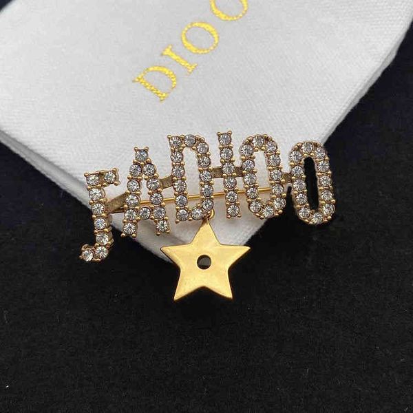 full diamond letter star brooch fashion vintage temperament female personality brooch jewelry, Gray
full diamond letter star brooch fashion vintage temperament female personality brooch jewelry, Gray