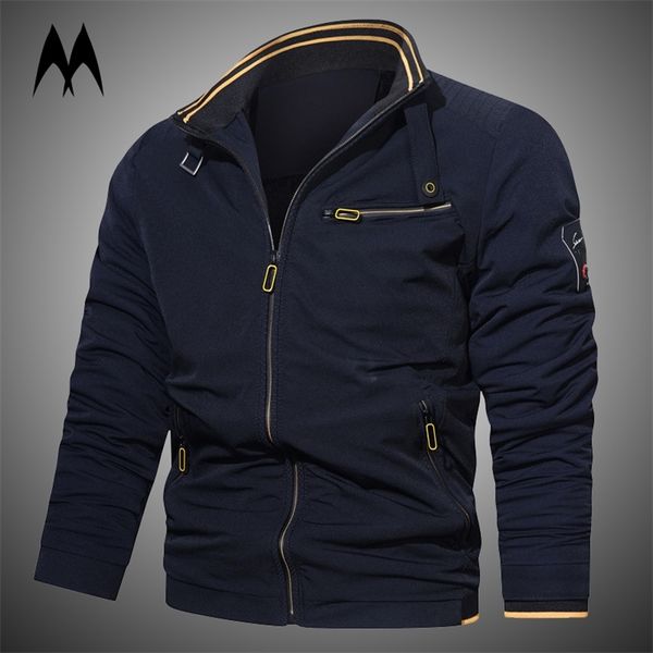 mens jackets bomber jacket mens casual stand collar zipper outwear autumn winter fashion stripe pilot coat jackets men slim coats 220902, Black;brown
mens jackets bomber jacket mens casual stand collar zipper outwear autumn winter fashion stripe pilot coat jackets men slim coats 220902, Black;brown