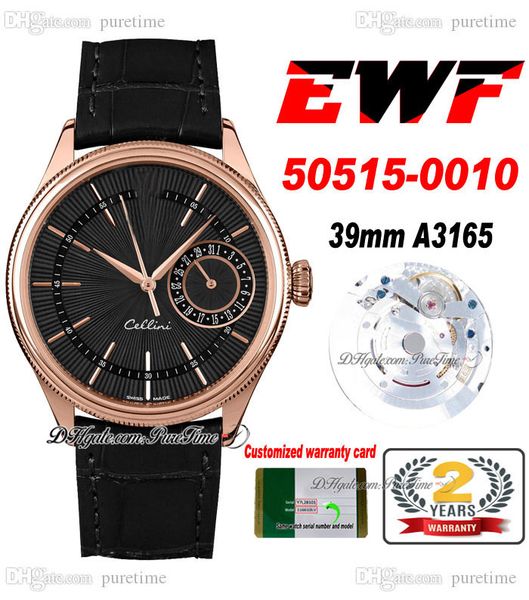 ewf cellini date 50519-0010 a3165 automatic mens watch 39mm rose gold black texture dial brown leather super edition watches same series war, Slivery;brown
ewf cellini date 50519-0010 a3165 automatic mens watch 39mm rose gold black texture dial brown leather super edition watches same series war, Slivery;brown