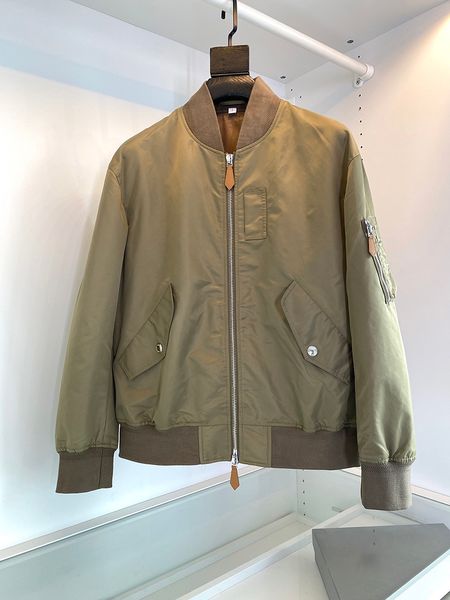 new men's baseball collar flight jacket designer style casual long sleeve jacket, Black;brown
new men's baseball collar flight jacket designer style casual long sleeve jacket, Black;brown