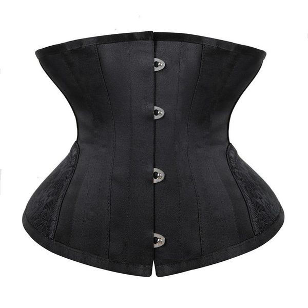 underbust corset gothic bustier steampunk short torso hourglass curve, Black;white
underbust corset gothic bustier steampunk short torso hourglass curve, Black;white