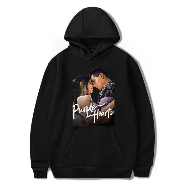 mens hoodies sweatshirts purple hearts movie long sleeve hoodie women men hooded sweatshirt casual style romantic clothes 220902, Black
mens hoodies sweatshirts purple hearts movie long sleeve hoodie women men hooded sweatshirt casual style romantic clothes 220902, Black