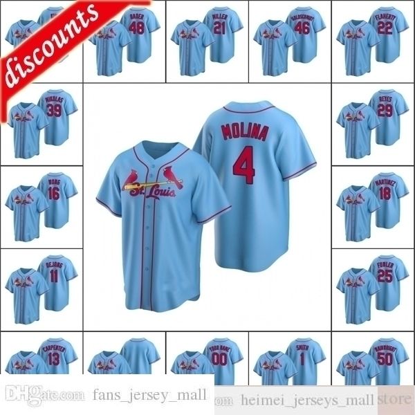 2021 baseball #22 jack flaherty 1 ozzie smith jerseys stitched 4 yadier molina custom women youth kids light blue alternate jersey, Black
2021 baseball #22 jack flaherty 1 ozzie smith jerseys stitched 4 yadier molina custom women youth kids light blue alternate jersey, Black