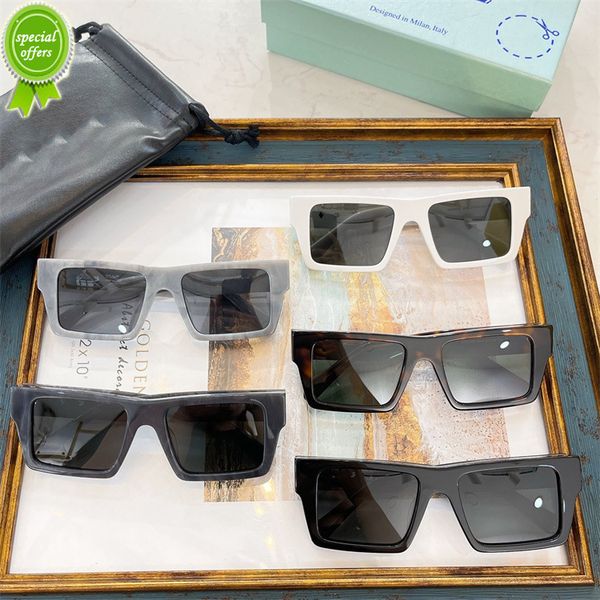 mens sunglasses designer brands fashion 22 new trendsetter white men same women, White;black
mens sunglasses designer brands fashion 22 new trendsetter white men same women, White;black