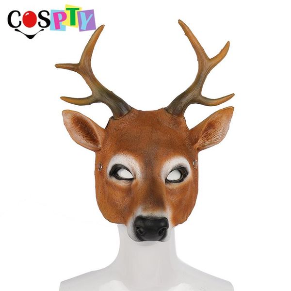 cospty christmas reindeer 3d animal realistic halloween party pu foam latex deer head mask207s
cospty christmas reindeer 3d animal realistic halloween party pu foam latex deer head mask207s