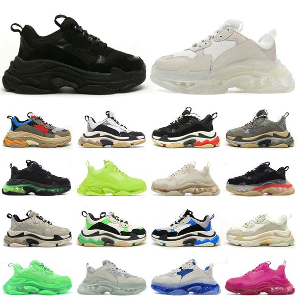 shoes triple s men women luxury platform sneakers clear sole black white beige teal blue bred red pink
shoes triple s men women luxury platform sneakers clear sole black white beige teal blue bred red pink