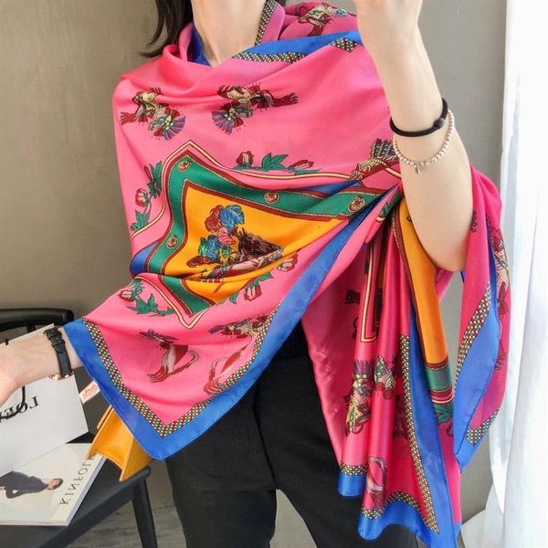 2020 summer scarf famous design pattern women's gift scarf 100% silk long scarf size 180x90cm 2a291y, Blue;gray
2020 summer scarf famous design pattern women's gift scarf 100% silk long scarf size 180x90cm 2a291y, Blue;gray