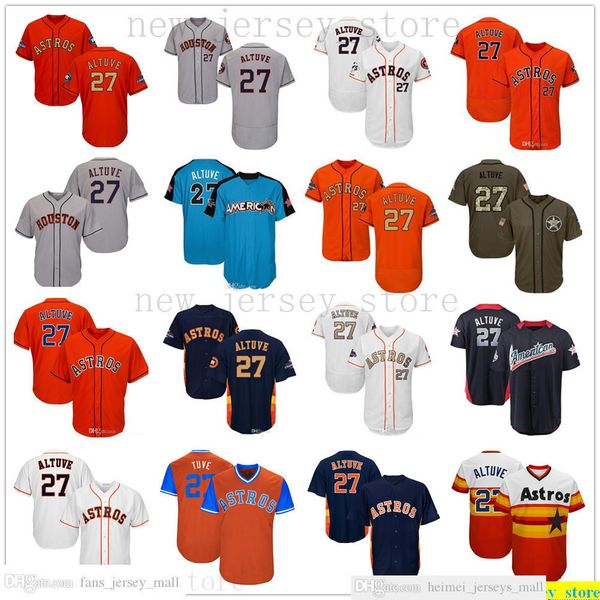 2019th men women youth kids baseball jose 27 altuve jerseys white gray grey blue orange gold green salute to service players weekend, Black
2019th men women youth kids baseball jose 27 altuve jerseys white gray grey blue orange gold green salute to service players weekend, Black