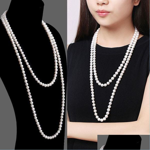 beaded necklaces 2021 fashion personality retro glass imitation pearl necklace women simple knotting mti-layer long style 15 yydhhome dhc4b, Silver
beaded necklaces 2021 fashion personality retro glass imitation pearl necklace women simple knotting mti-layer long style 15 yydhhome dhc4b, Silver