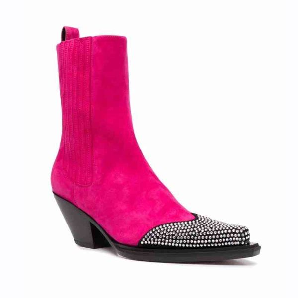 boots 2022 new women's brand chelsea ankle nubuck thick heel shoes rhinestone west cowboy martins black rose red plus size 34-43 220901
boots 2022 new women's brand chelsea ankle nubuck thick heel shoes rhinestone west cowboy martins black rose red plus size 34-43 220901