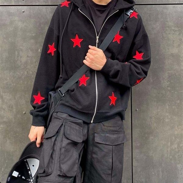 mens hoodies sweatshirts vintage fashion star raphic fairy grungeg men longsleeved zip hoodie women jacket oversize streetwear y2k clothes p, Black
mens hoodies sweatshirts vintage fashion star raphic fairy grungeg men longsleeved zip hoodie women jacket oversize streetwear y2k clothes p, Black