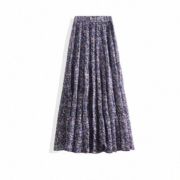 skirts 2022autumn arrival retro floral high waist slimming chiffon a-line skirt elastic casual women long skirts y8bg#, Black
skirts 2022autumn arrival retro floral high waist slimming chiffon a-line skirt elastic casual women long skirts y8bg#, Black