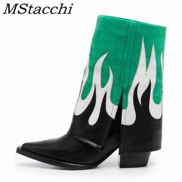 boots mstapchi new retro raw heel woman mixed colors real leather mid pointy toe shoes femme mid calf winter 220901, Black
boots mstapchi new retro raw heel woman mixed colors real leather mid pointy toe shoes femme mid calf winter 220901, Black