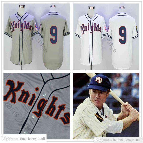 movie baseball 1939 home jersey the natural #9 roy hobbs baseball jersey white grey double stitched shirt size s-xxxl, Black
movie baseball 1939 home jersey the natural #9 roy hobbs baseball jersey white grey double stitched shirt size s-xxxl, Black