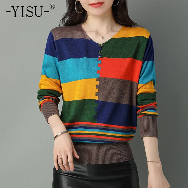 yisu spring sweater women v-neck stitching color knitted pullove long sleeve casual loose soft fashion women clothing 2022, White;black
yisu spring sweater women v-neck stitching color knitted pullove long sleeve casual loose soft fashion women clothing 2022, White;black