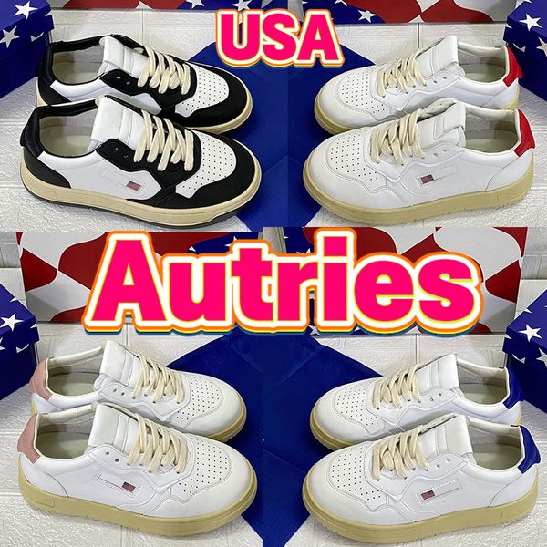 women autries casual shoes usa medalist low deaigner leather sneaker white black silver azure blue gold red pink womens sneakers breathable
women autries casual shoes usa medalist low deaigner leather sneaker white black silver azure blue gold red pink womens sneakers breathable