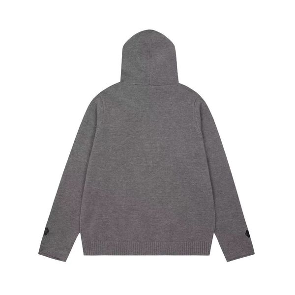 new 2022 sweaters designer cross sanskrit sleeve embroidery 100% cotton zipper black greyleisure sweaters men jumper knitting sweater jacket, White;black
new 2022 sweaters designer cross sanskrit sleeve embroidery 100% cotton zipper black greyleisure sweaters men jumper knitting sweater jacket, White;black