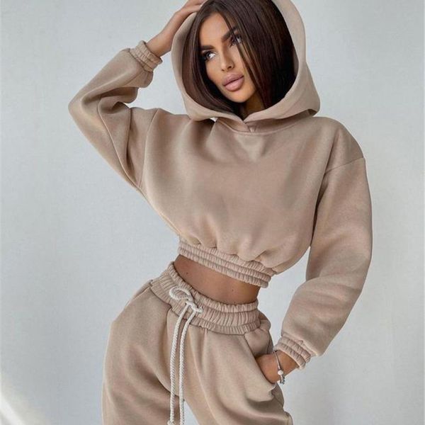 women's two piece pants women two piece set outfits tracksuit hoodie sweatshirt and high waist pants sport suit female crop solid set s, White
women's two piece pants women two piece set outfits tracksuit hoodie sweatshirt and high waist pants sport suit female crop solid set s, White