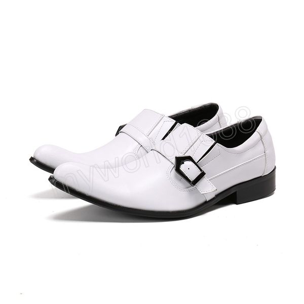 british white men wedding dress shoes genuine leather business shoes pointed toe formal shoes man party oxfords, Black
british white men wedding dress shoes genuine leather business shoes pointed toe formal shoes man party oxfords, Black