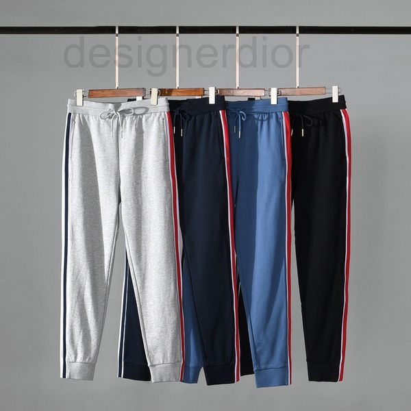 men's pants designer correct version tb double side color contrast stripe large webbing guard pants sports casual men and women's, Black
men's pants designer correct version tb double side color contrast stripe large webbing guard pants sports casual men and women's, Black