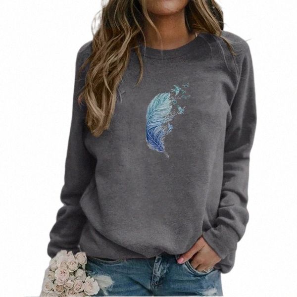 women's hoodies & sweatshirts women's hoodies & sweatshirts women feather printed casual autumn winter loose pullover crewneck lon, Black
women's hoodies & sweatshirts women's hoodies & sweatshirts women feather printed casual autumn winter loose pullover crewneck lon, Black