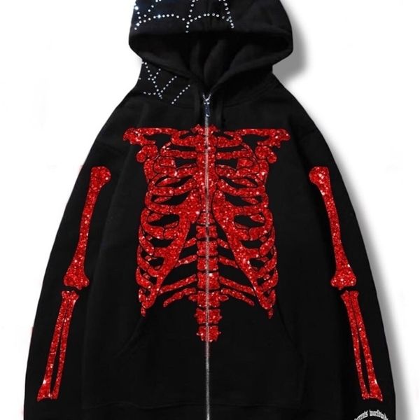 mens hoodies sweatshirts american gothic skull spider web print zip oversize men women hoodie fashion punk grunge vintage couple sweatshirts, Black
mens hoodies sweatshirts american gothic skull spider web print zip oversize men women hoodie fashion punk grunge vintage couple sweatshirts, Black