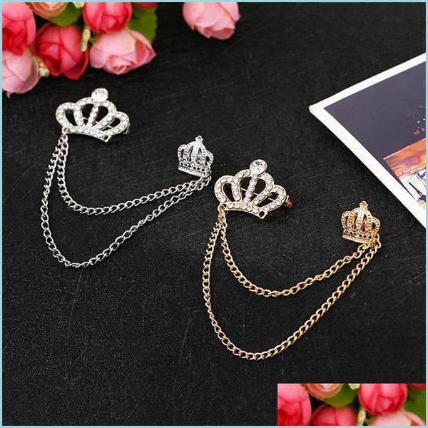 pins brooches pins brooches chain broches men suits brooch crystal crown lapel pin collar pins badge clips gift women jewe yydhhome dhtzd, Gray
pins brooches pins brooches chain broches men suits brooch crystal crown lapel pin collar pins badge clips gift women jewe yydhhome dhtzd, Gray
