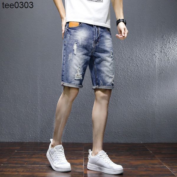 2021 summer thin 5-point jeans shorts men's loose straight 7-point casual medium pants men's pants, Blue
2021 summer thin 5-point jeans shorts men's loose straight 7-point casual medium pants men's pants, Blue