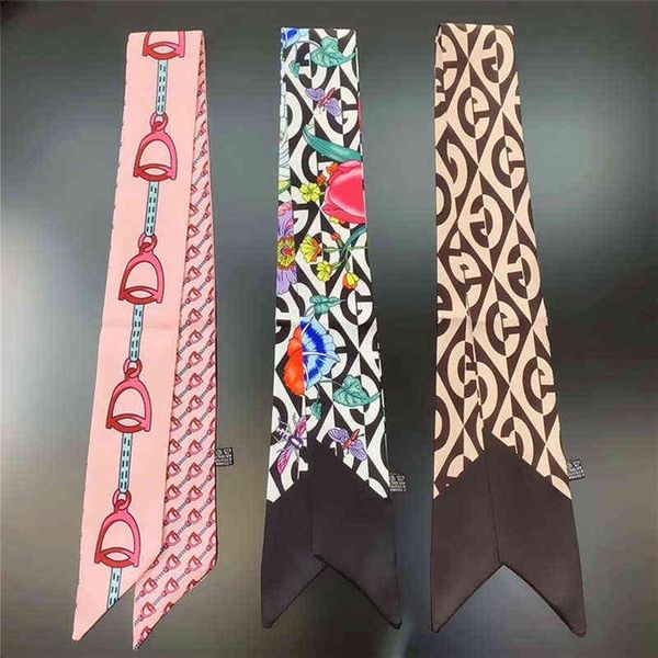 2021 female bag scarf brand floral twill imitation silk scarf wrapped with bag handle small ribbon ladies turban headband y1108228n, Blue;gray
2021 female bag scarf brand floral twill imitation silk scarf wrapped with bag handle small ribbon ladies turban headband y1108228n, Blue;gray