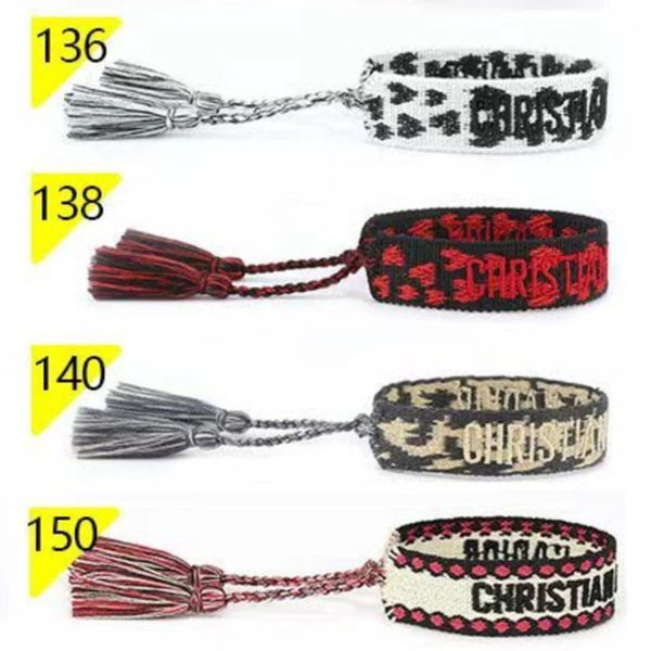 luxury fashion brand bracelets chains women men embroidered handmade woven signature tassel bangle adjustable friendship bangles holiday bea, Golden;silver
luxury fashion brand bracelets chains women men embroidered handmade woven signature tassel bangle adjustable friendship bangles holiday bea, Golden;silver