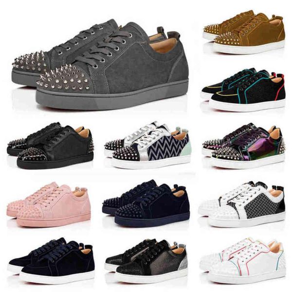 with box designer christians shoe casual shoes sneakers platform trainers stylist cl shoe designers ss spikes suede classic leather flat lux, Black
with box designer christians shoe casual shoes sneakers platform trainers stylist cl shoe designers ss spikes suede classic leather flat lux, Black